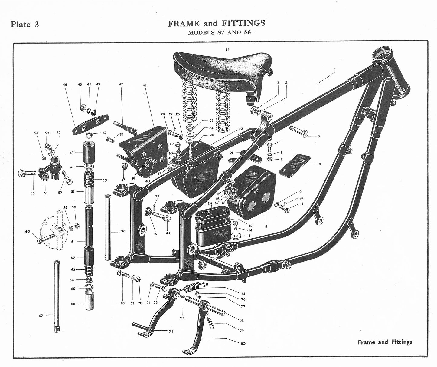 P3/001 S8 Frame
