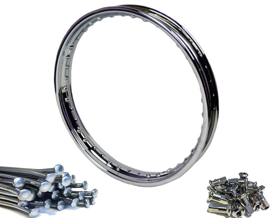 P7A/016 Front wheel rim with spokes