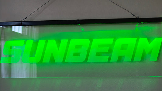 new - SUNBEAM Illuminated led sign