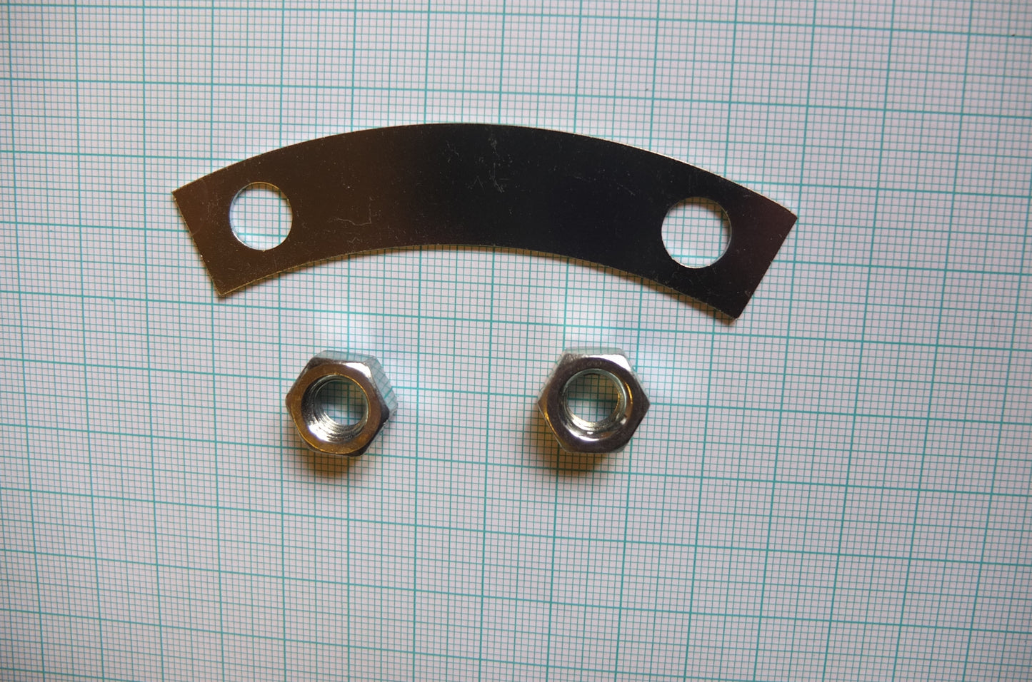 P2/046 Tab washer + 2 nuts